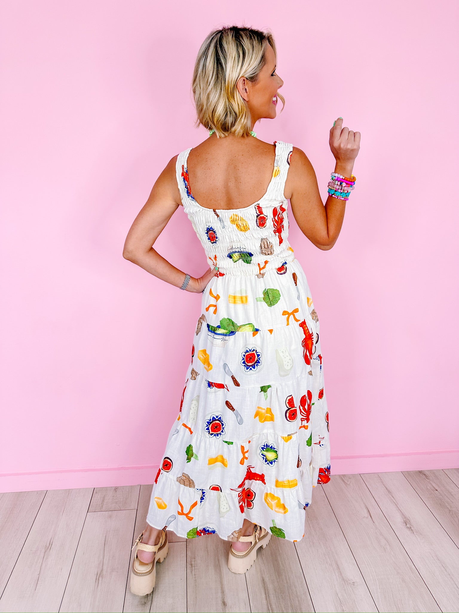 DINNER PARTY MAXI DRESS - WHITE