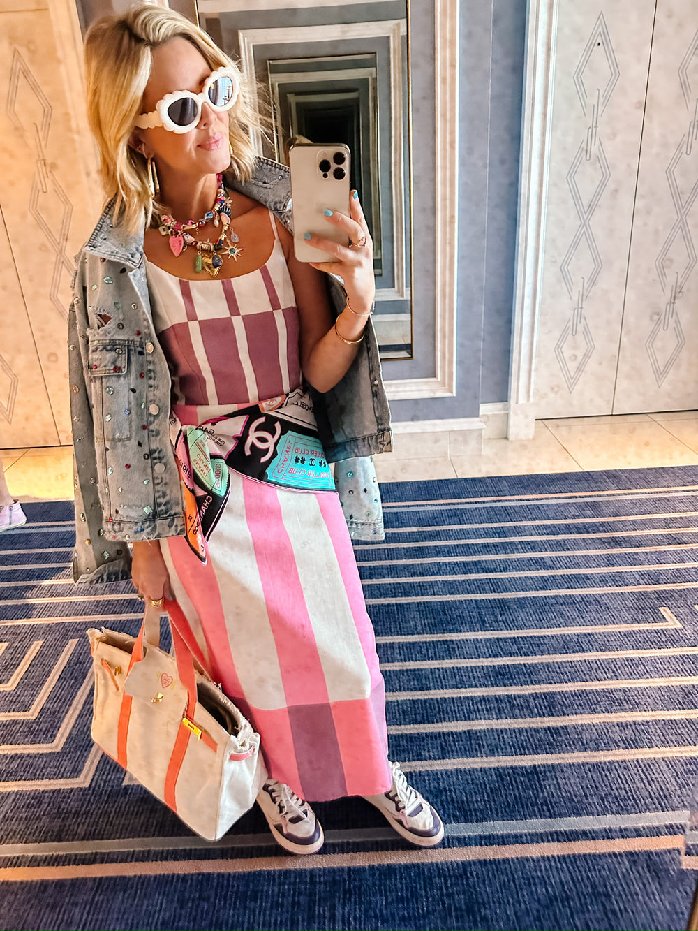 BEJEWELED DENIM JACKET