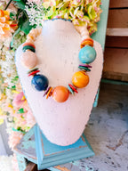 POSITANO BOLD BEAD NECKLACE