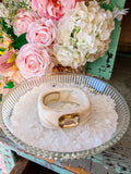 THE JULES GEMSTONE BRACELET - CREAM