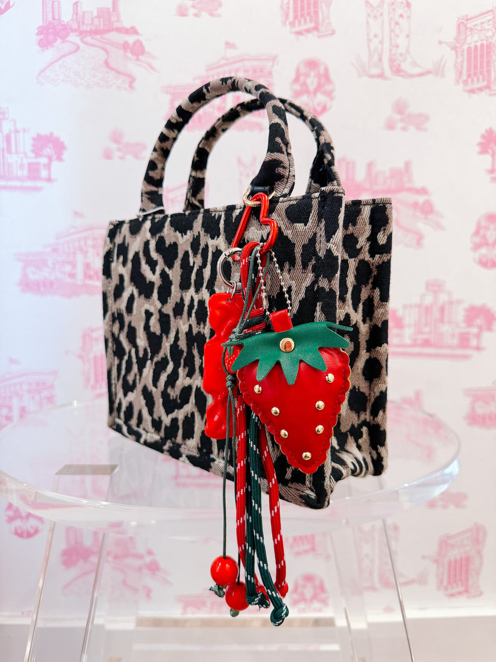 STRAWBERRY BAG CHARM