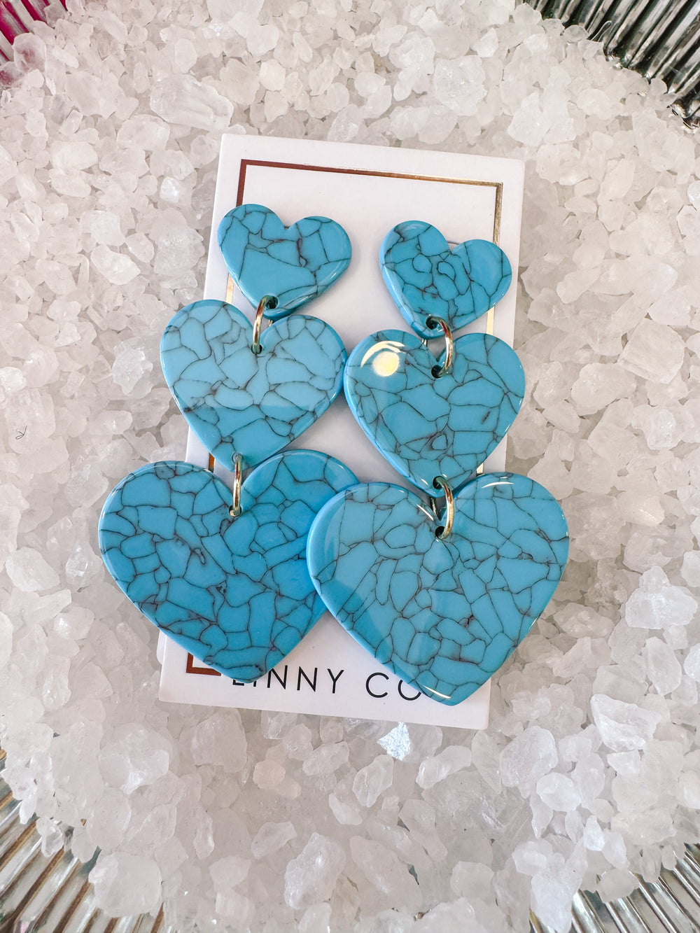 PENNY EARRINGS - TURQUOISE