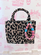 LOOP YOU IN ROPE BAG CHARM - PINK/BLUE