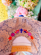 HEAVEN BANDANA CANVAS TRUCKER HAT