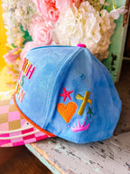ON EARTH AS IT IS IN HEAVEN PATTERN PLAY TRUCKER HAT