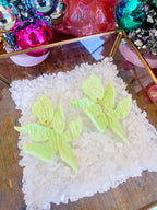 FLORA EARRING - LIME ZEST
