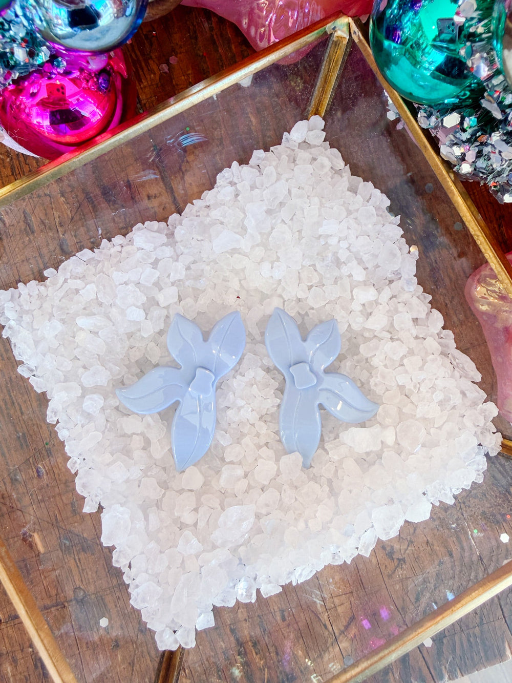 FERN EARRING - BLUEBELL