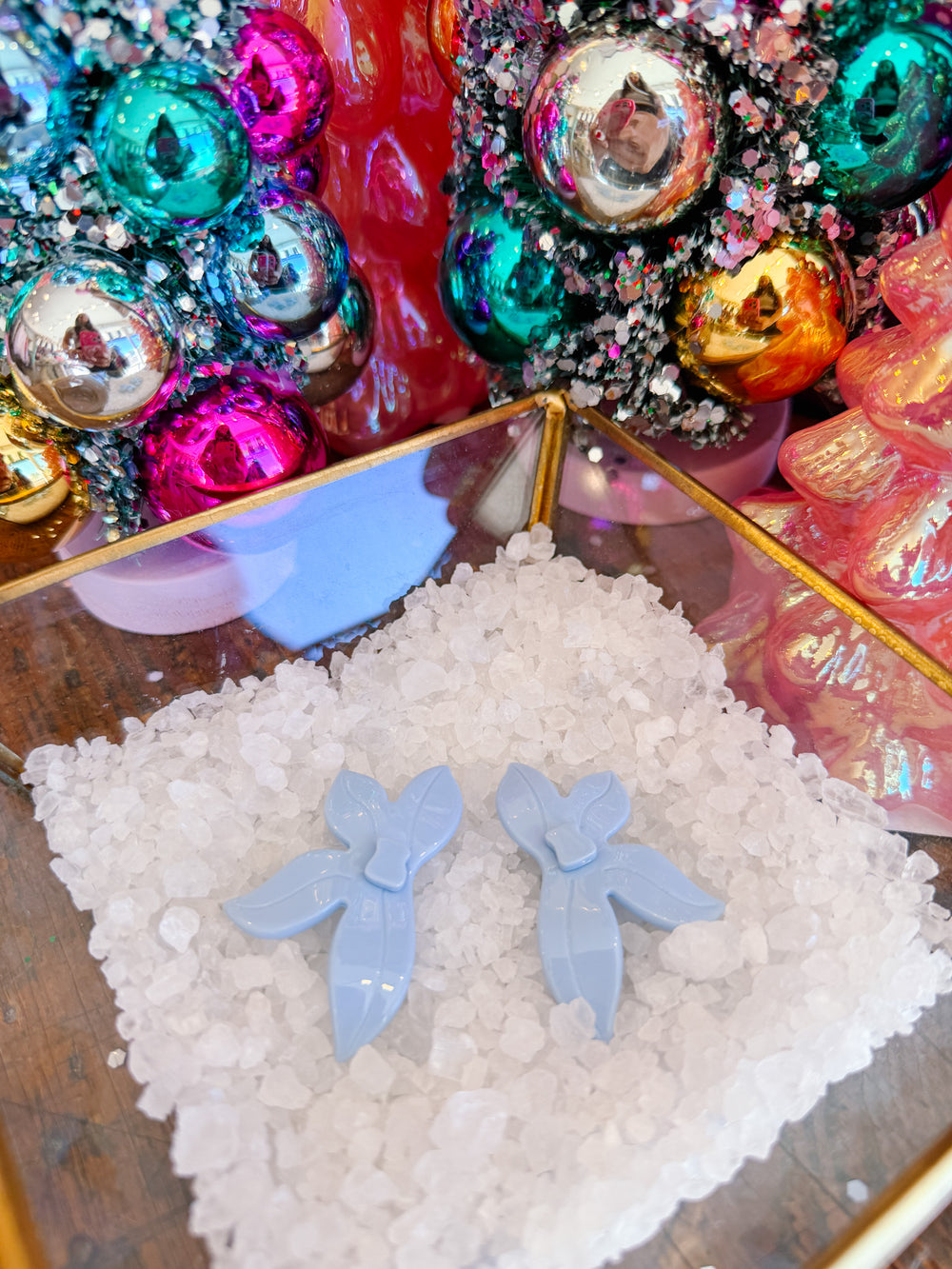 FERN EARRING - BLUEBELL