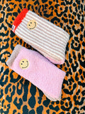 SMILEY RIBBED SOCK SET
