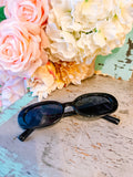 MAXINE OVAL SUNGLASSES