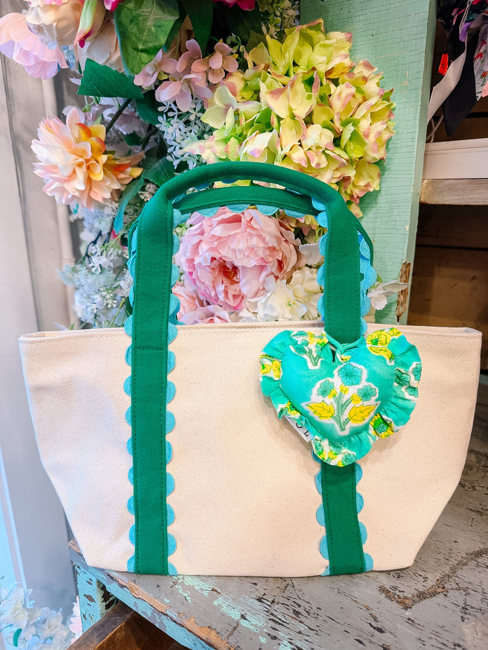POPPY MINI TOTE - GREEN