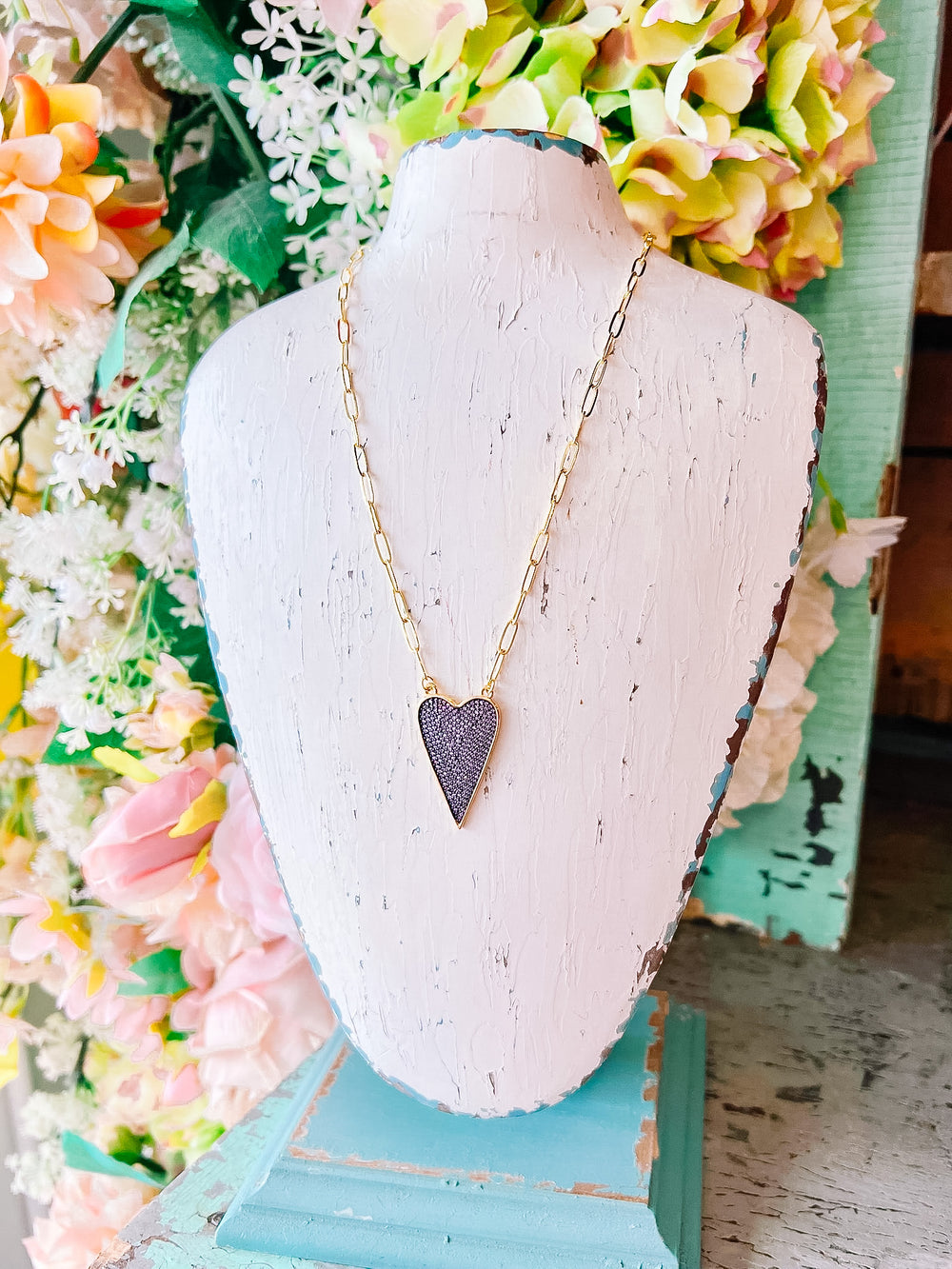 TRUE LOVE NECKLACE - PURPLE
