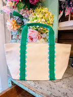 POPPY MINI TOTE - GREEN