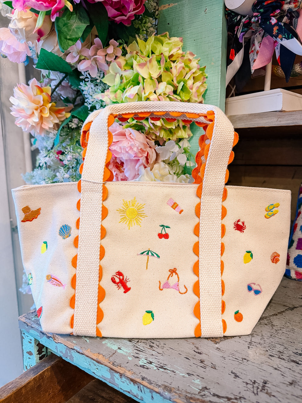 SUMMER ICONS MINI TOTE