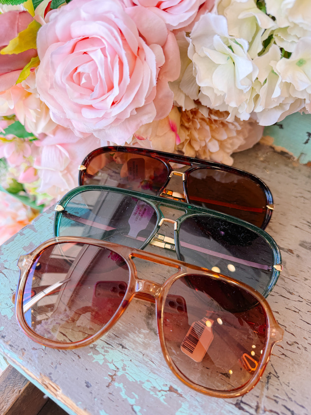 MONACO SUNGLASSES - GREEN