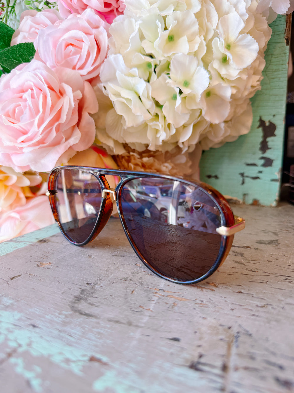 MONACO SUNGLASSES - BROWN