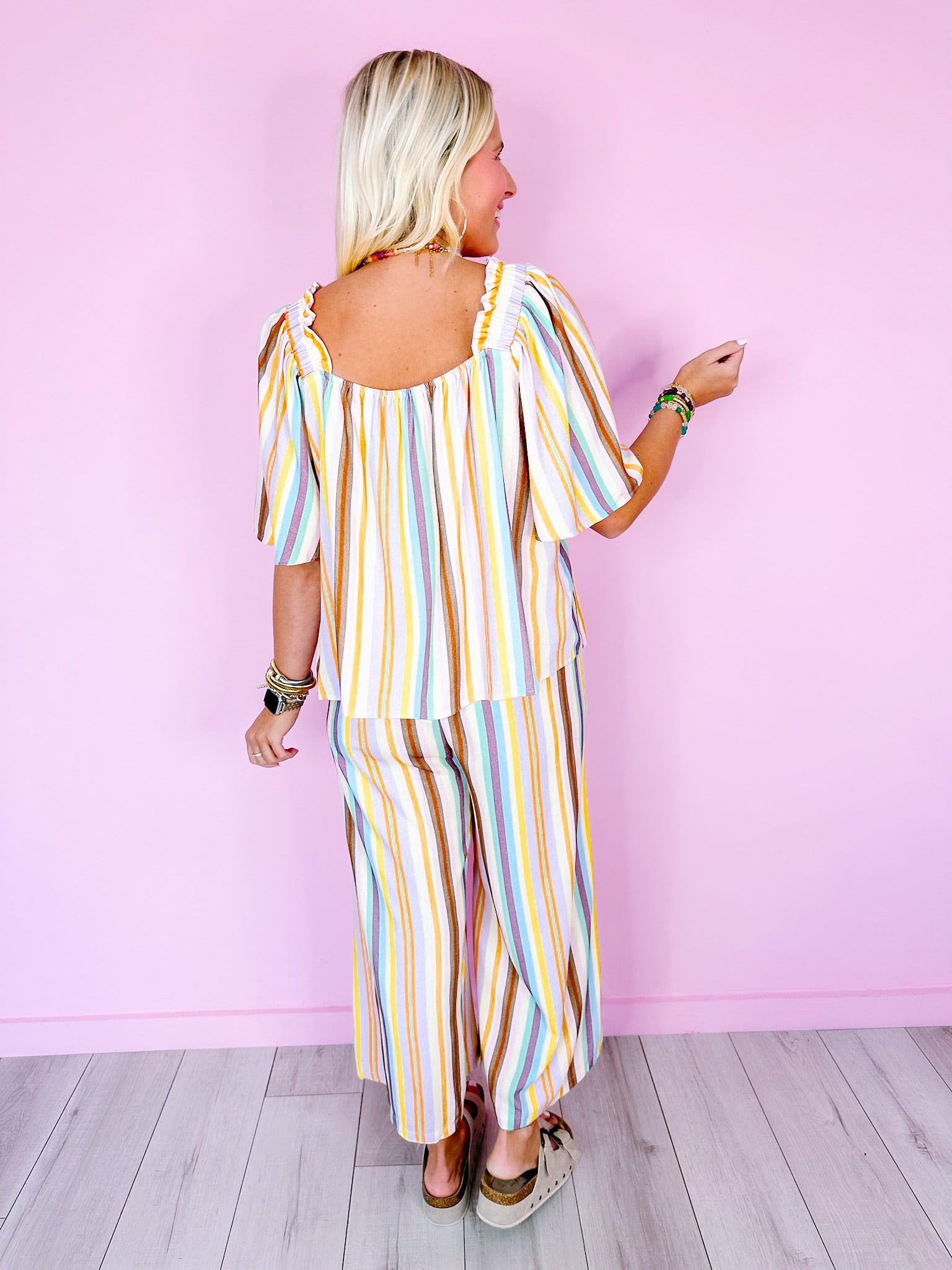 COOL BREEZE STRIPE TOP