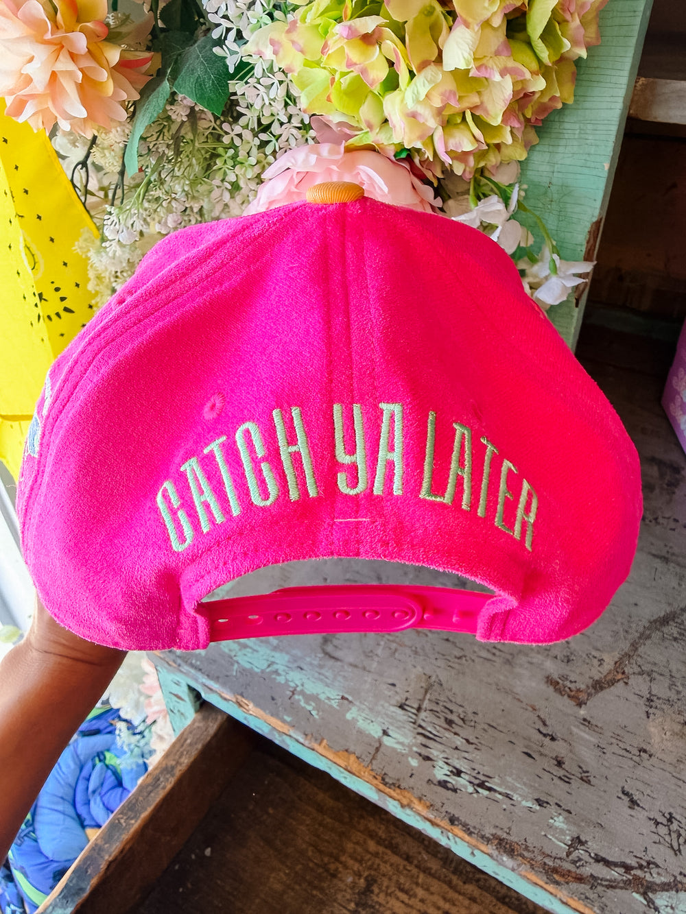 REEL-Y BUSY PATTERN PLAY CANVAS TRUCKER HAT