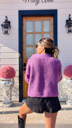 CARLIE COLORFUL BUTTONS CARDIGAN