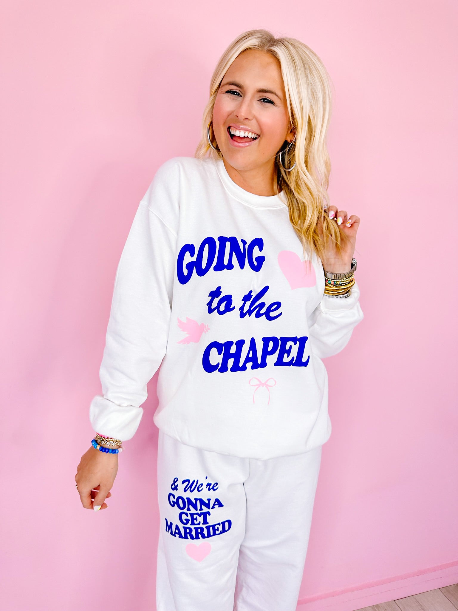 GOING TO THE CHAPEL SWEATSHIRT