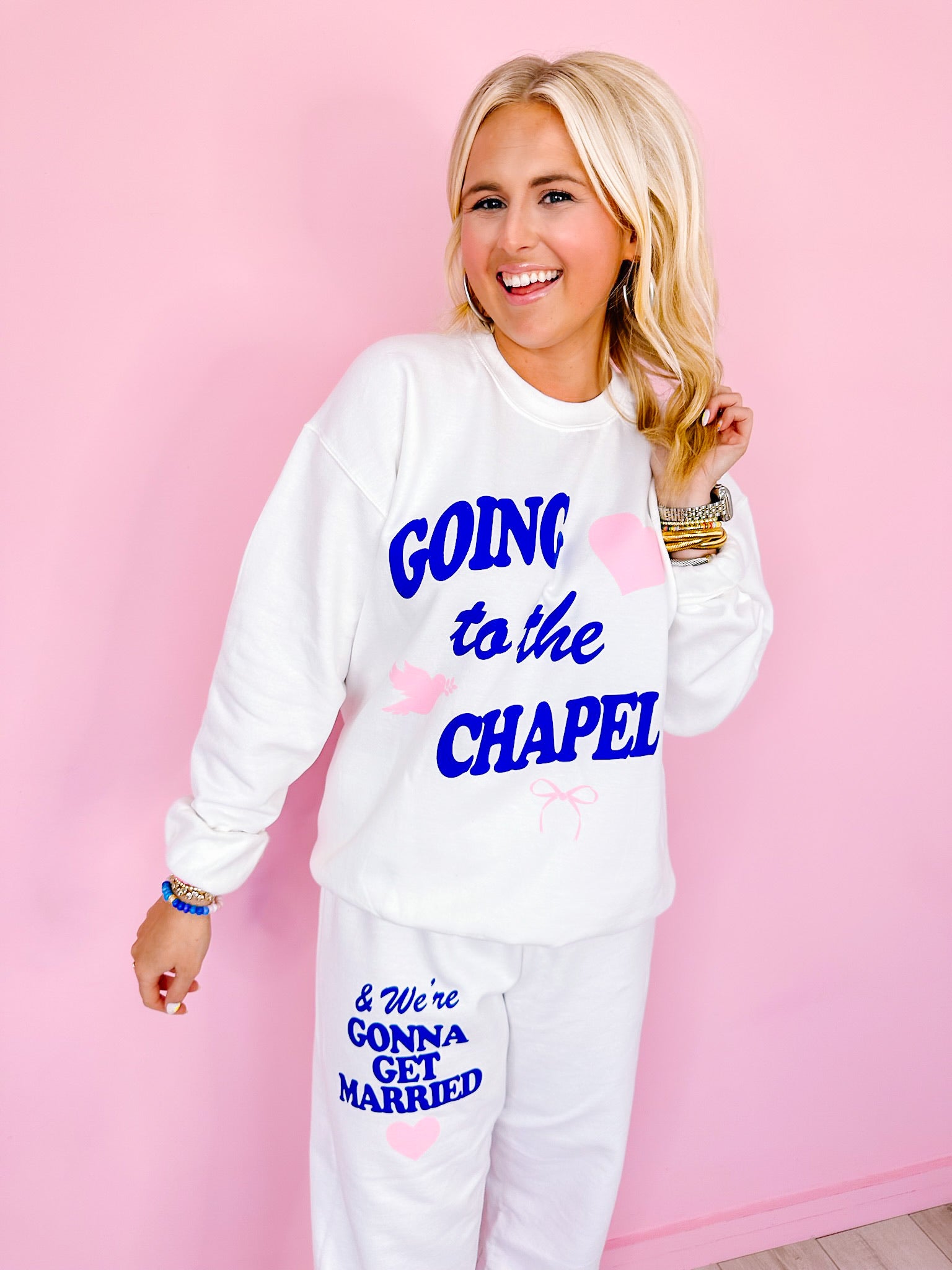 GOING TO THE CHAPEL SWEATSHIRT