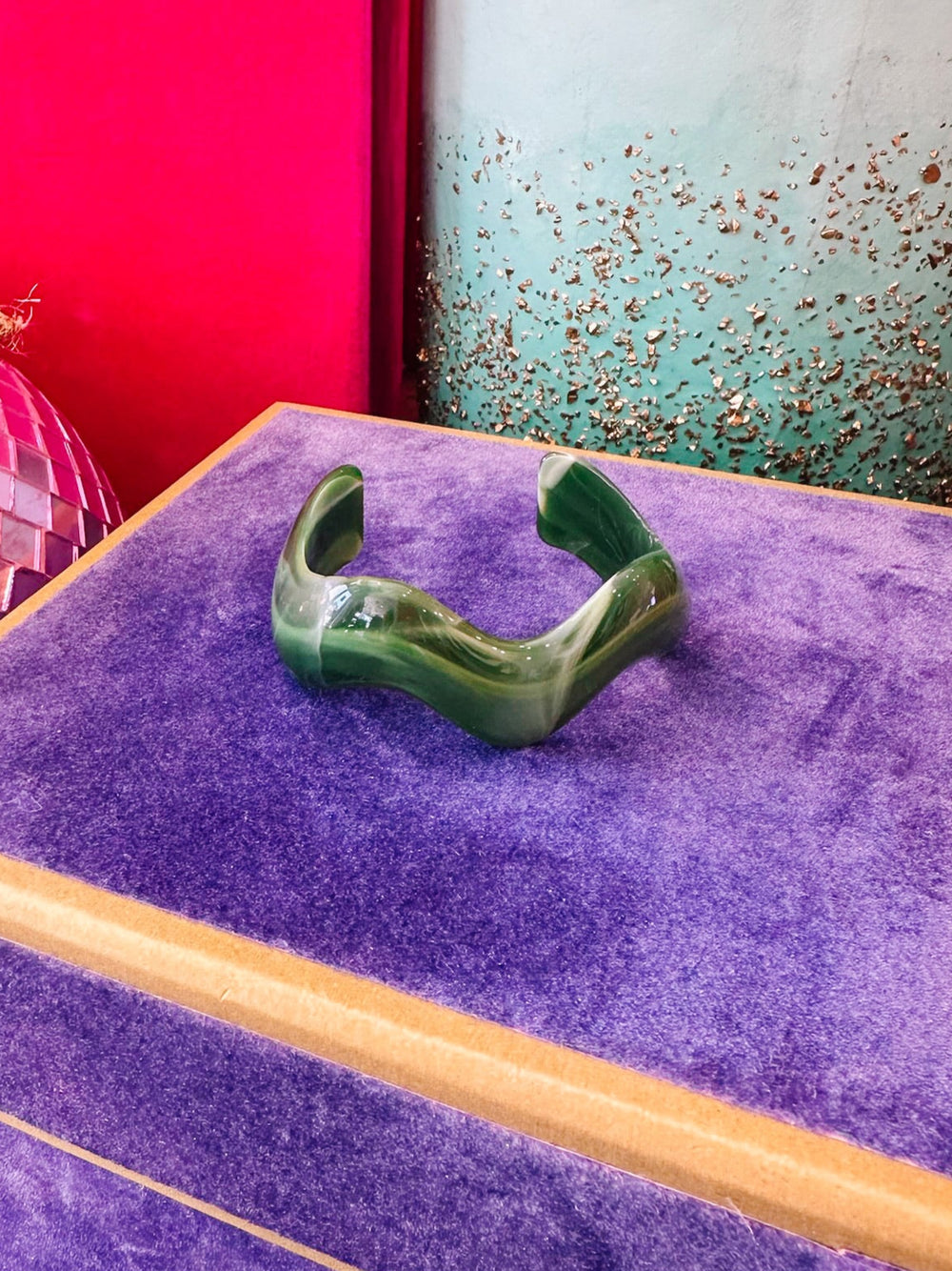 WREN WAVY CUFF - GREEN