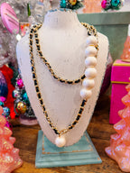 CARRIE PEARL CHAIN BELT