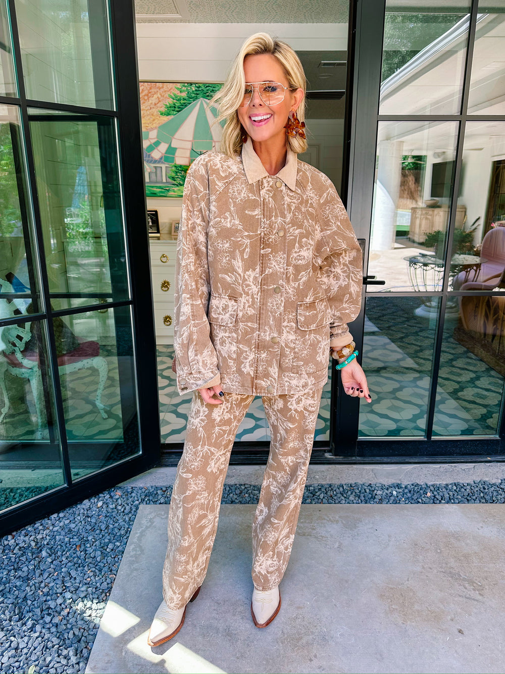 FLORA BOTANICA JEANS - BROWN