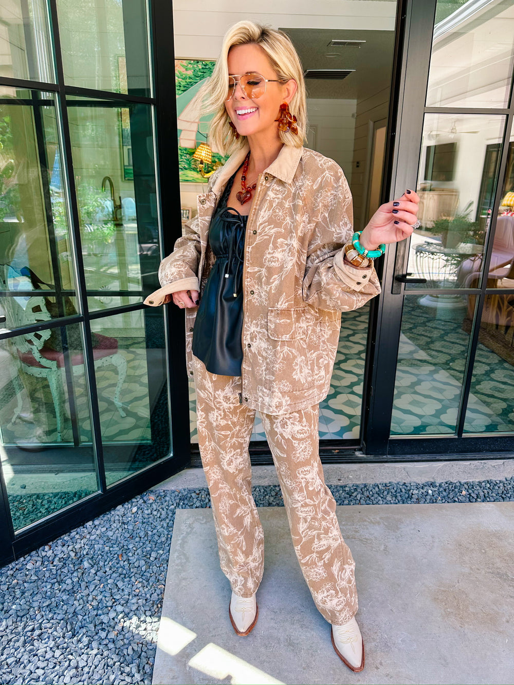 FLORA BOTANICA JEANS - BROWN