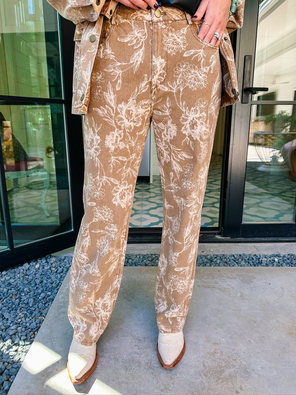 FLORA BOTANICA JEANS - BROWN