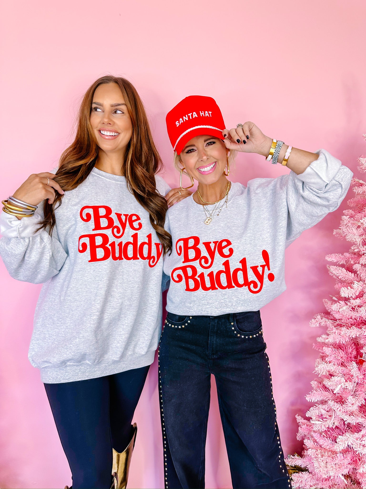 BYE BUDDY SWEATSHIRT - GREY