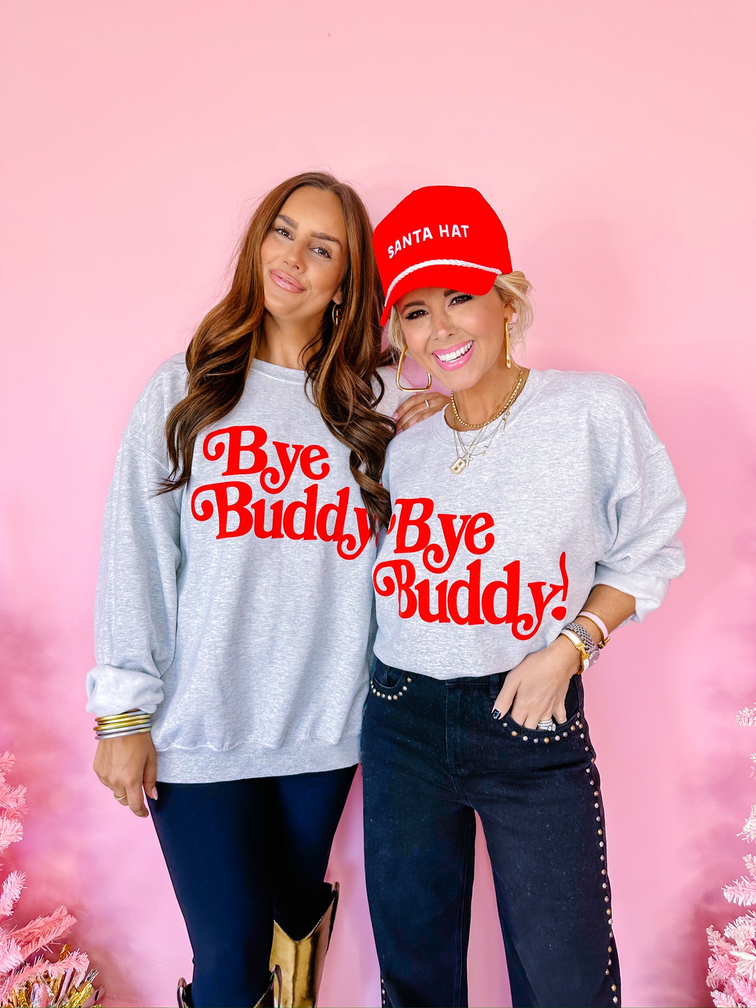 BYE BUDDY SWEATSHIRT - GREY