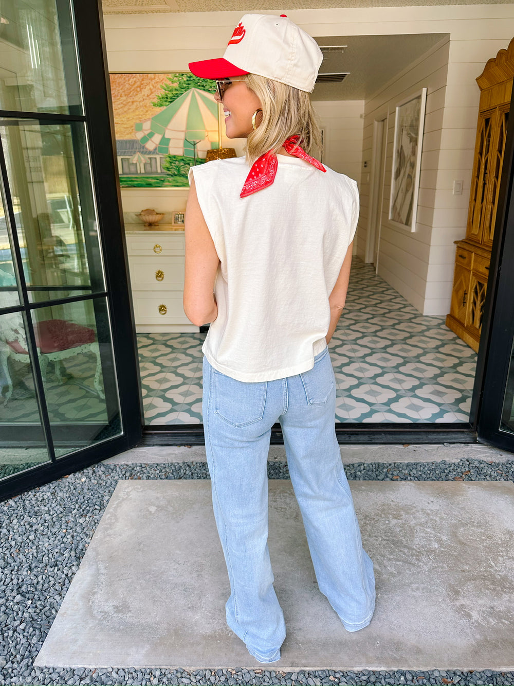 SYDNEY SIDE PANEL HIGH RISE JEAN