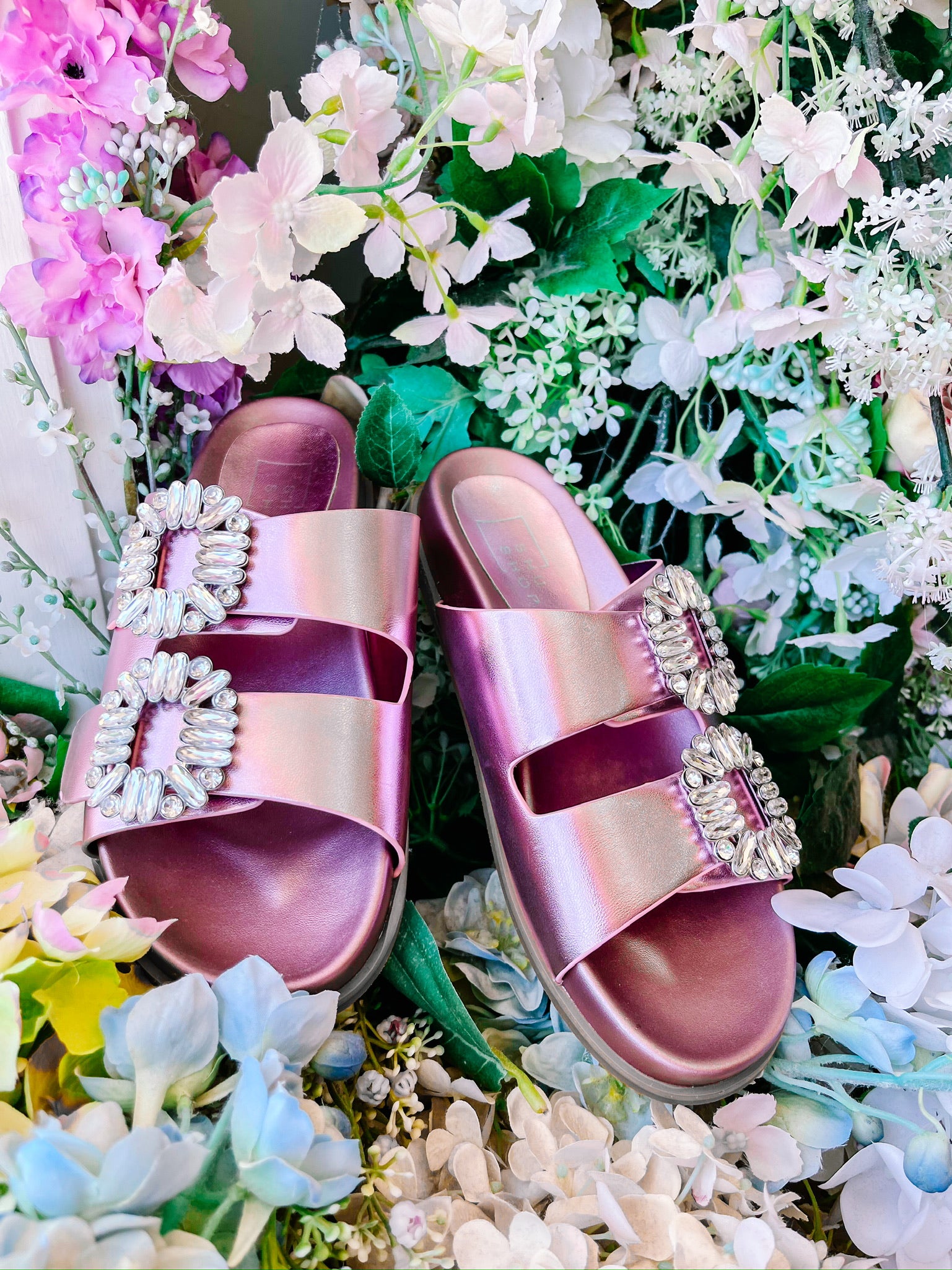 Rhinestone Crystal Sandals 7.5cm High Heels – Dance Charming