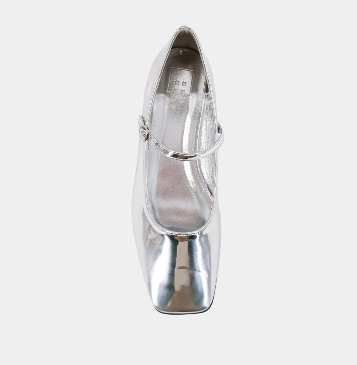 ADDISON BALLET FLAT - SILVER