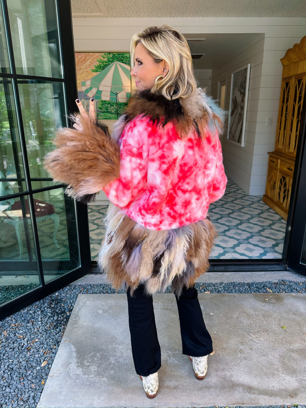 FUR THE BOLD ONES SHAG JACKET