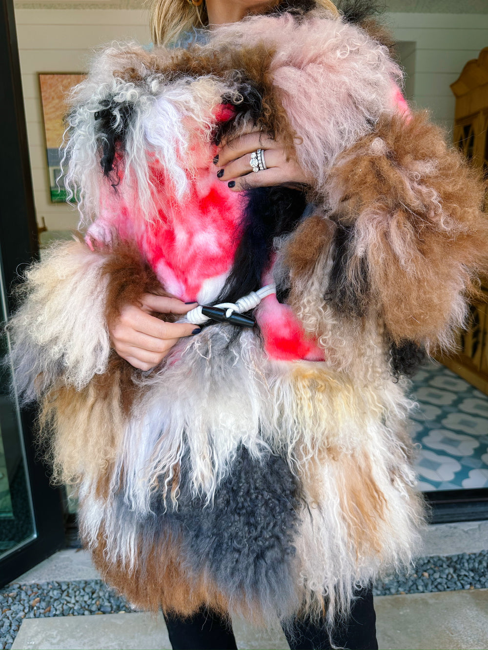 FUR THE BOLD ONES SHAG JACKET