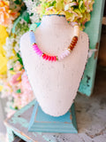 GIRLY POP CHUNKY NECKLACE - PASTEL