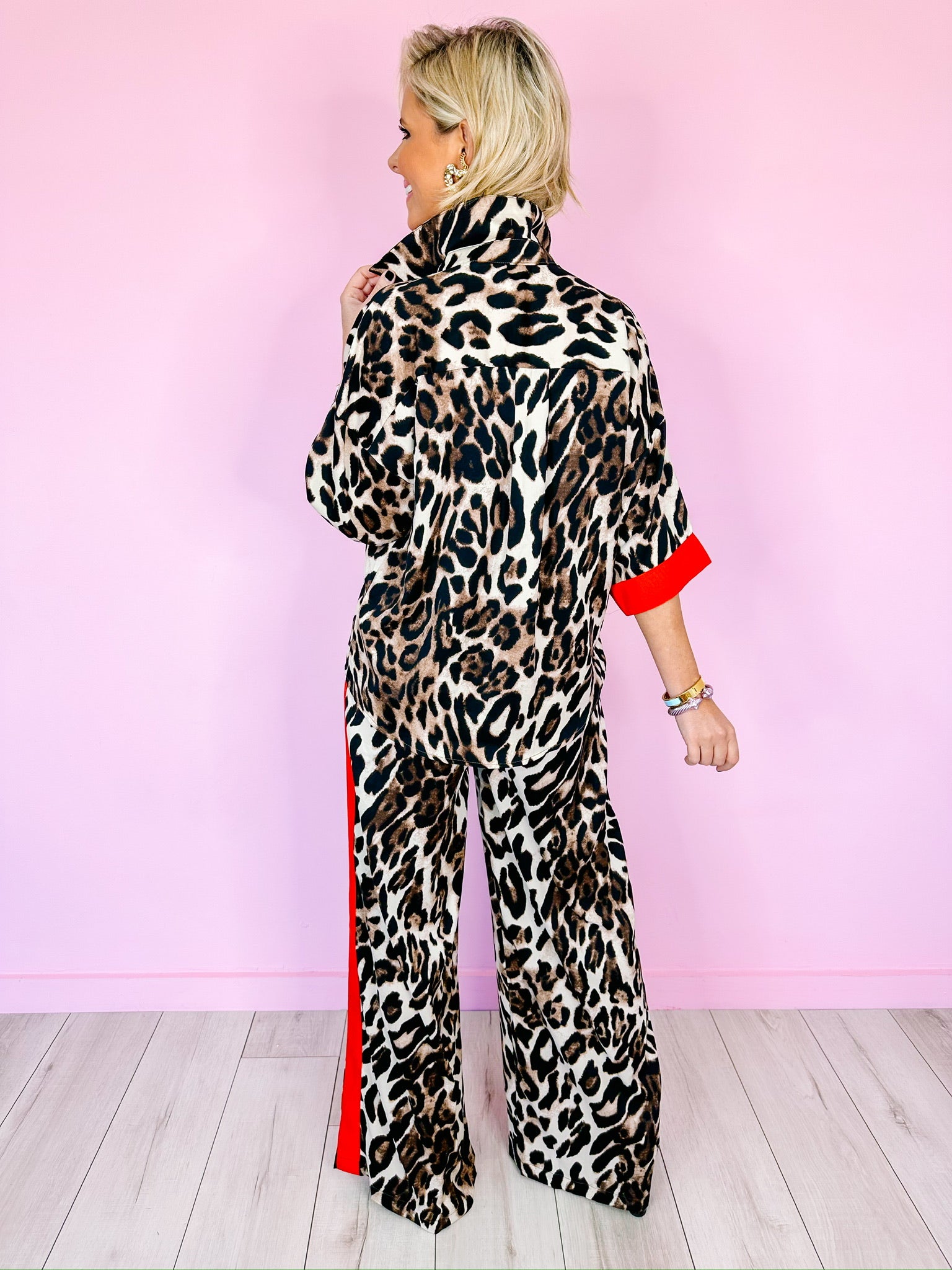 ROUGE LEOPARD PANTS