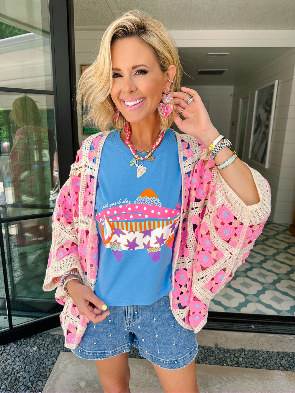 A BLOOM TO REMEMBER CROCHET CARDIGAN