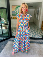 AERIN BLOOM IN JOY MAXI SKIRT SET