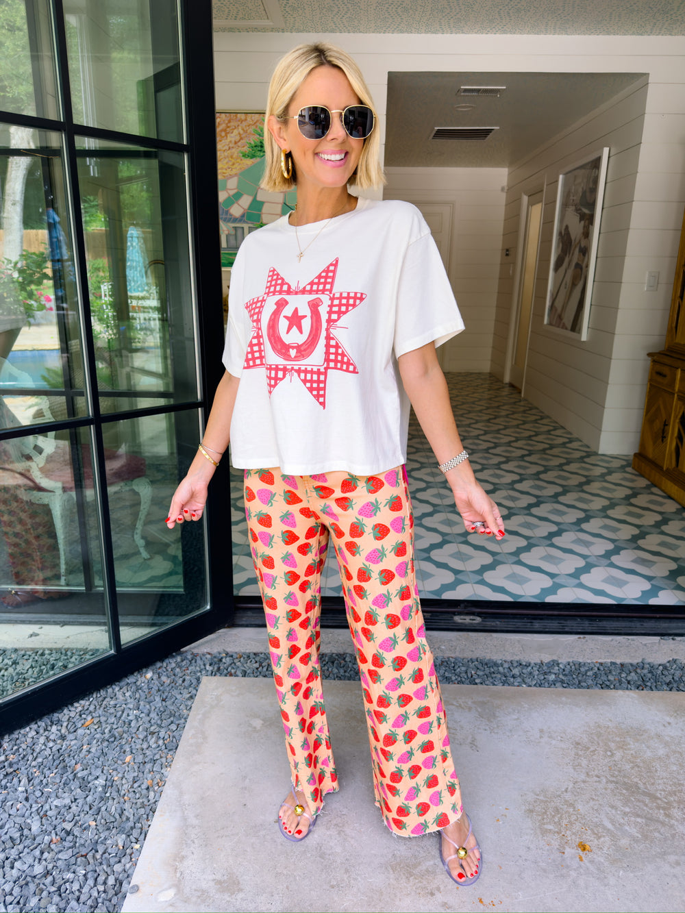 TULLIE STRAWBERRY JEANS