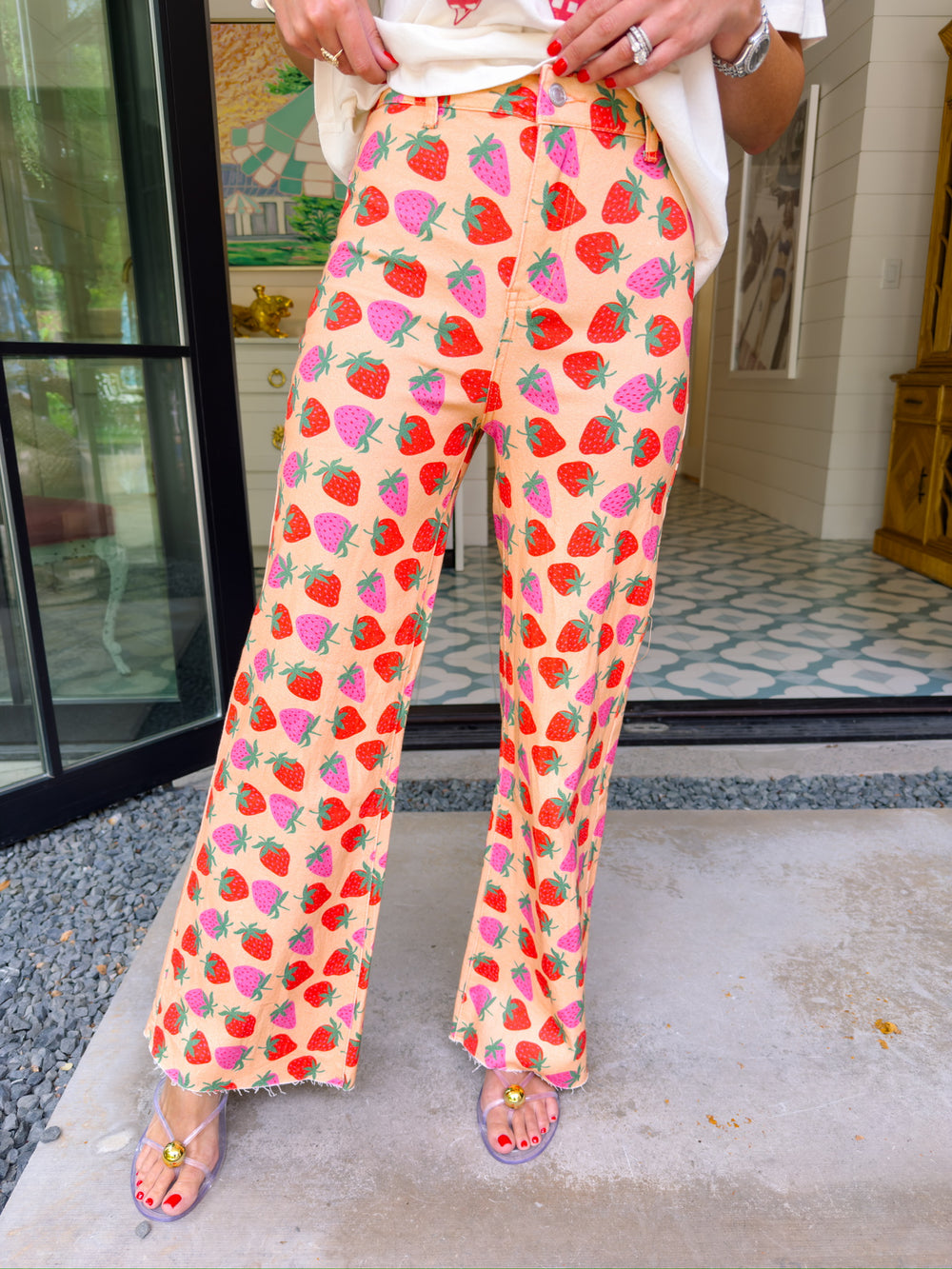 TULLIE STRAWBERRY JEANS