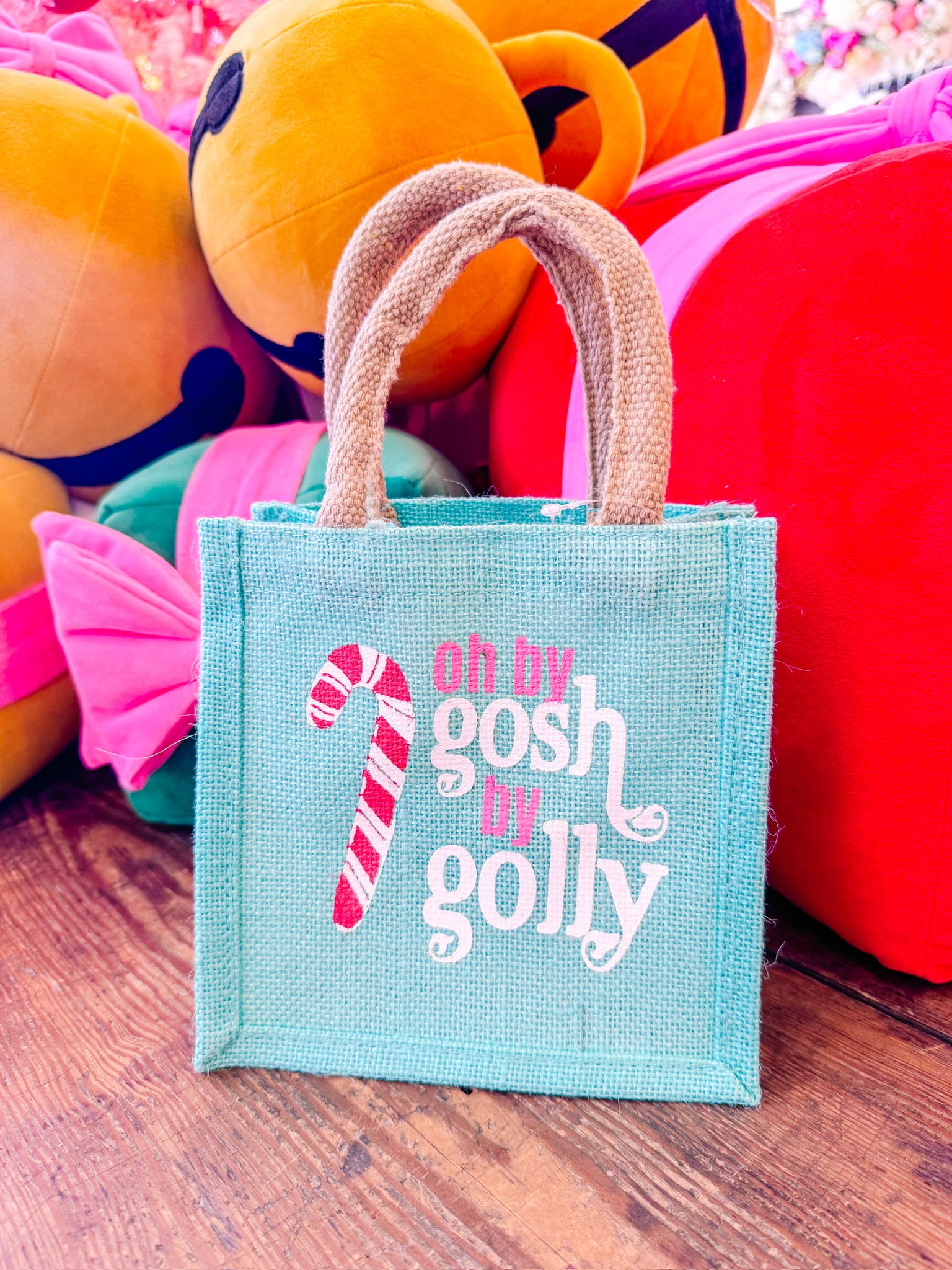 OH BY GOSH PETITE TOTE - MINT 7x7x5