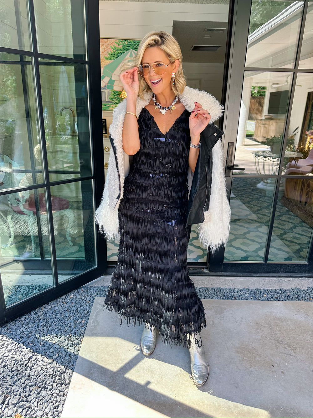 SHE'S THE ONE SHERPA FAUX LEATHER JACKET