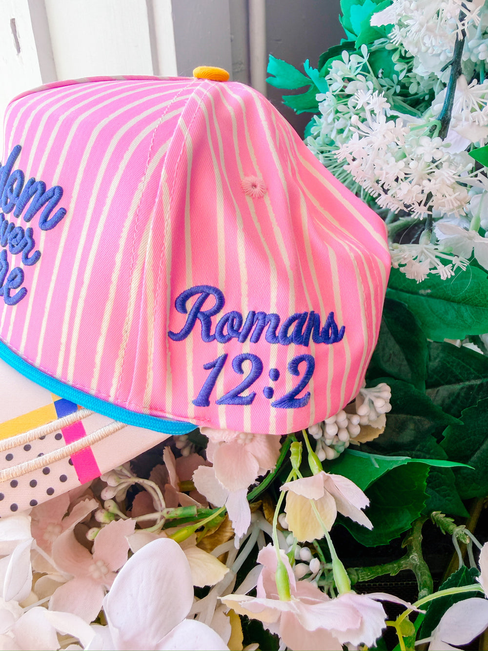 KINGDOM OVER CULTURE PATTERN PLAY CANVAS TRUCKER HAT