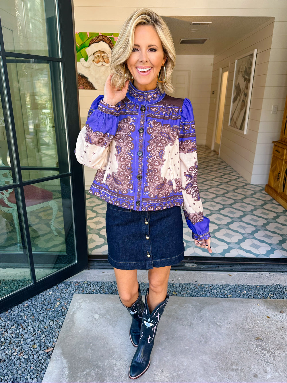 YOUR SIGNATURE DENIM SKIRT