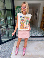 RODEO DRESS UP MUSCLE TEE