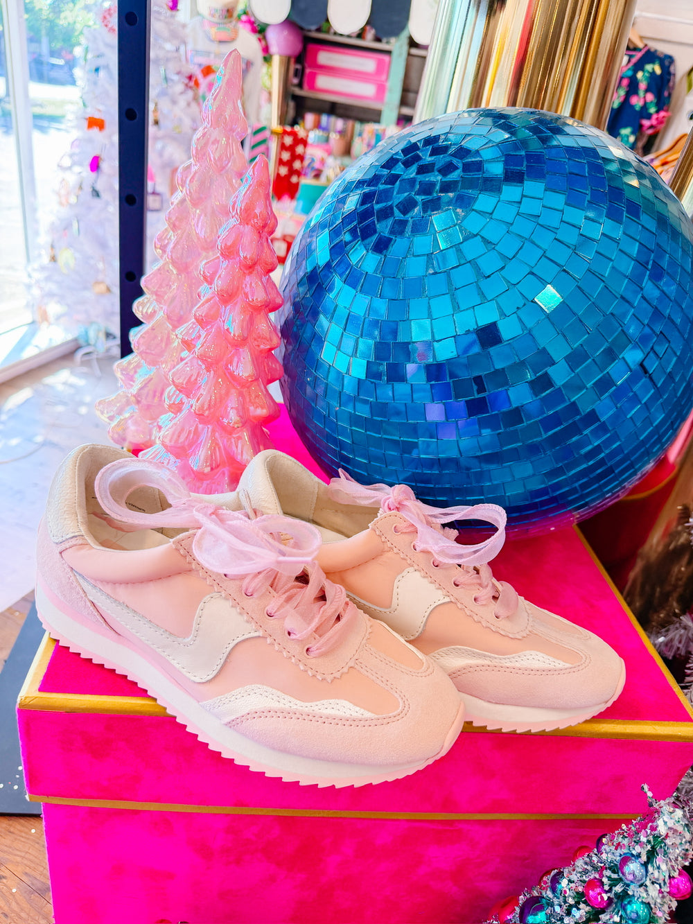 BYRDIE SNEAKERS - PINK