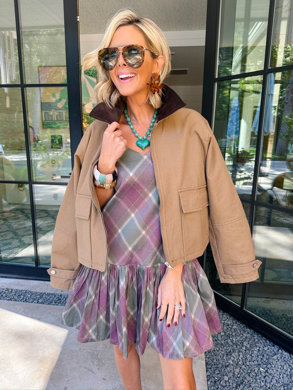 MAKE IT MODERN BARN JACKET - BROWN